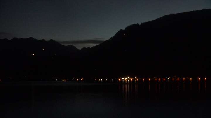 Zell am See Thumersbach snow cam captured at 23 September 2026 at 7:58 pm GMT+2