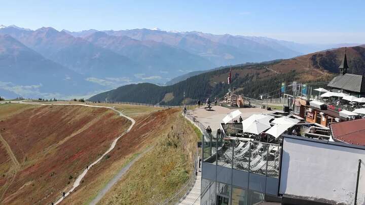 Zell am See Schmittenhöhe snow cam captured at 29 September 2026 at 12:24 pm GMT+2