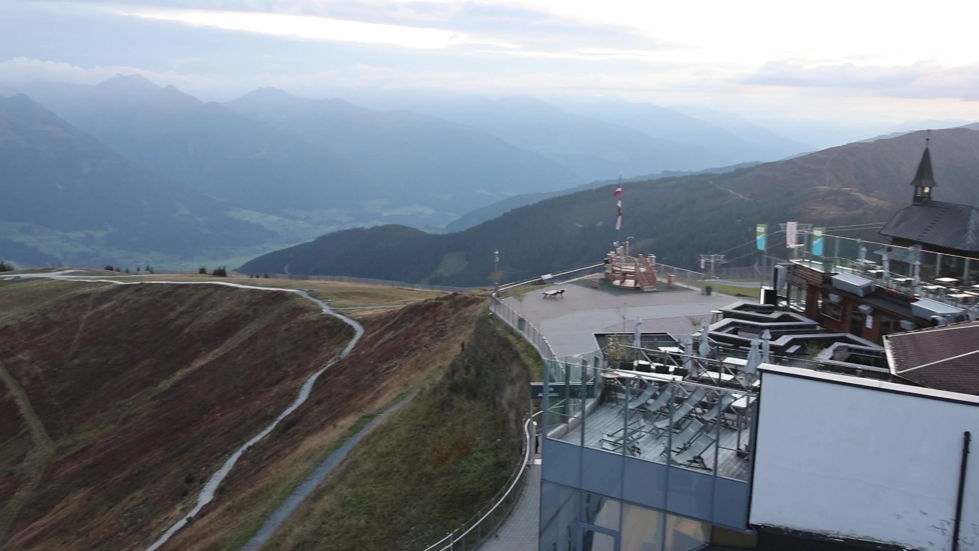 Zell am See Schmittenhöhe snow cam captured at 5 October 2026 at 6:50 pm GMT+2