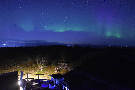 Levi Tuikku snow cam captured at 13 September 2026 at 11:59 pm GMT+3