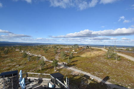 Levi Tuikku snow cam captured at 14 September 2026 at 4:30 pm GMT+3