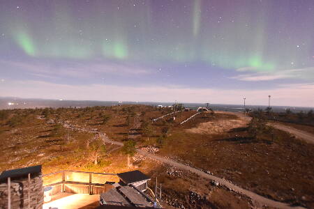 Levi Tuikku snow cam captured at 30 September 2026 at 11:42 pm GMT+3