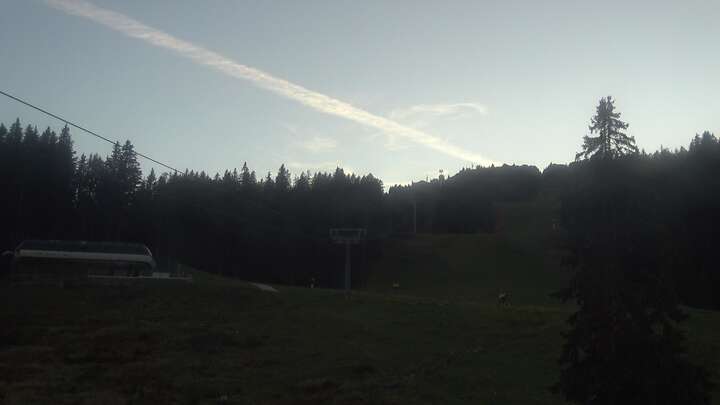 Madonna di Campiglio Patascoss snow cam captured at 14 September 2026 at 7:29 pm GMT+2