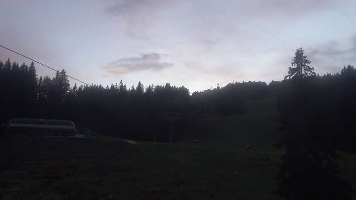 Madonna di Campiglio Patascoss snow cam captured at 20 September 2026 at 7:32 pm GMT+2