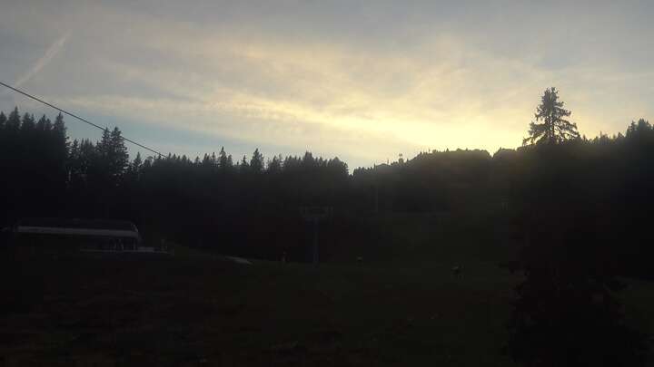 Madonna di Campiglio Patascoss snow cam captured at 26 September 2026 at 7:20 pm GMT+2