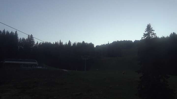 Madonna di Campiglio Patascoss snow cam captured at 28 September 2026 at 7:16 pm GMT+2