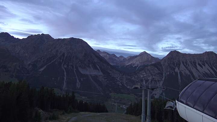 Bormio Arrivo Cabinovia Cima Piazzi snow cam captured at 20 September 2026 at 7:36 pm GMT+2