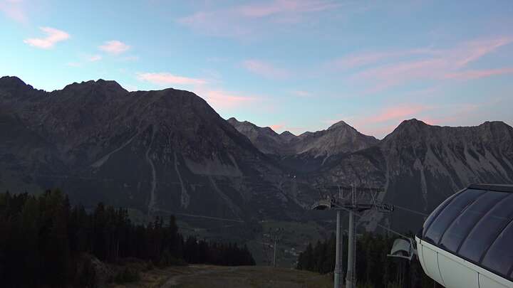 Bormio Arrivo Cabinovia Cima Piazzi snow cam captured at 23 September 2026 at 7:41 pm GMT+2