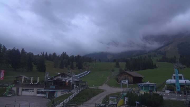 Carezza Paolina Base Station snow cam captured at 16 September 2026 at 7:30 pm GMT+2