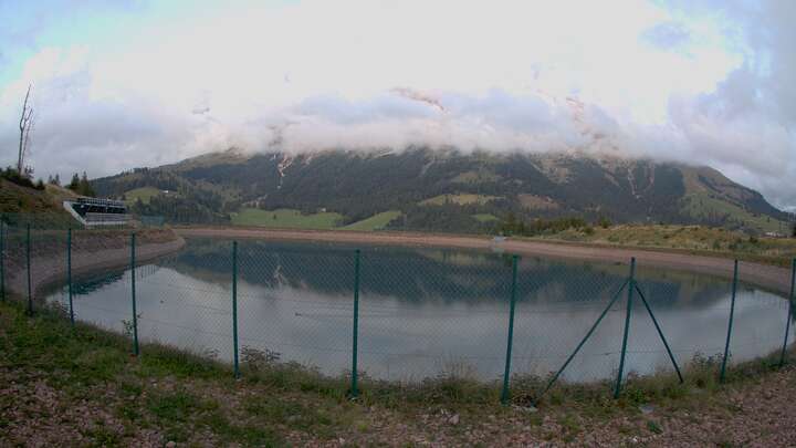 Carezza Speichersee Frin snow cam captured at 17 September 2026 at 10:10 pm GMT+2