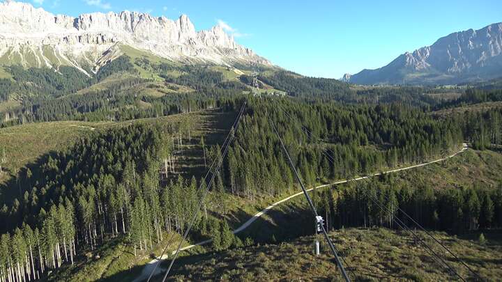 Carezza Tierser Seilbahn snow cam captured at 15 September 2026 at 6:04 pm GMT+2