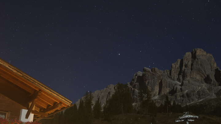 Carezza Hotel Moseralm snow cam captured at 22 September 2026 at 11:40 pm GMT+2