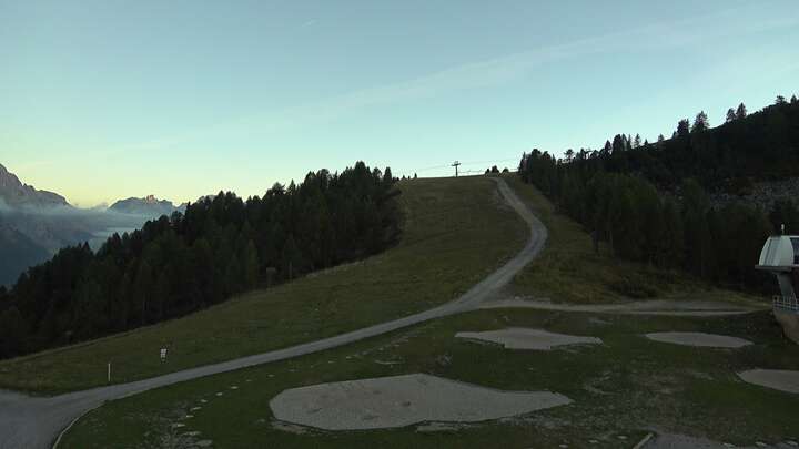 Dimaro Folgarida (Folgarida Marilleva) Folgarida Marilleva snow cam captured at 25 September 2026 at 7:18 pm GMT+2