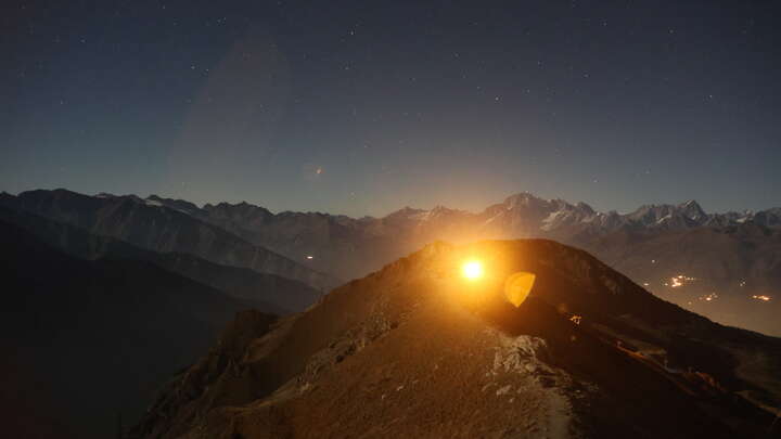Gressan (Pila) Stella di Pila snow cam captured at 22 September 2026 at 11:57 pm GMT+2