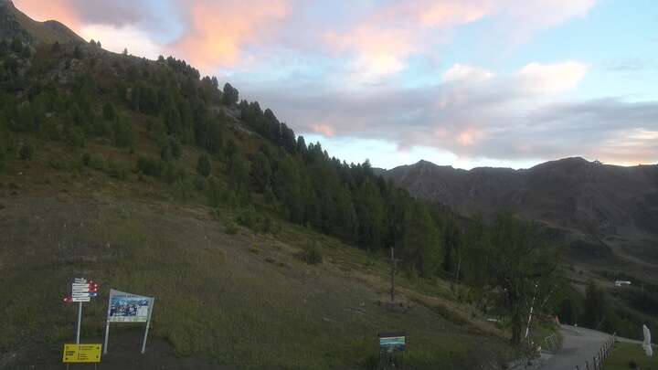 Gressan (Pila) Chamolé Monte snow cam captured at 13 September 2026 at 7:58 pm GMT+2