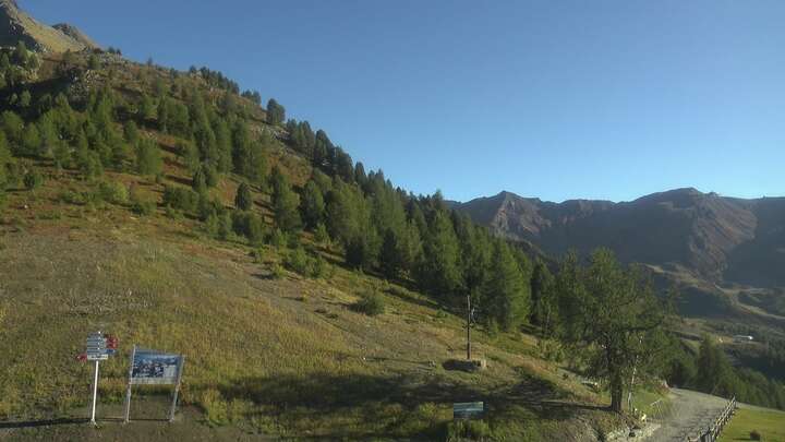Gressan (Pila) Chamolé Monte snow cam captured at 15 September 2026 at 6:06 pm GMT+2