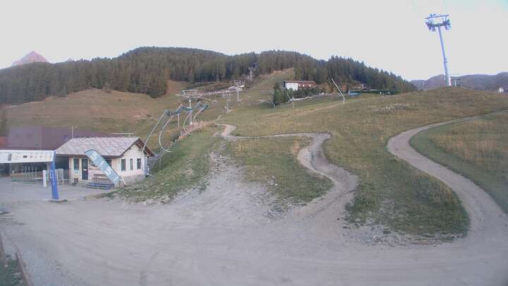 Gressan (Pila) Chamolé Valle snow cam captured at 23 September 2026 at 7:57 pm GMT+2