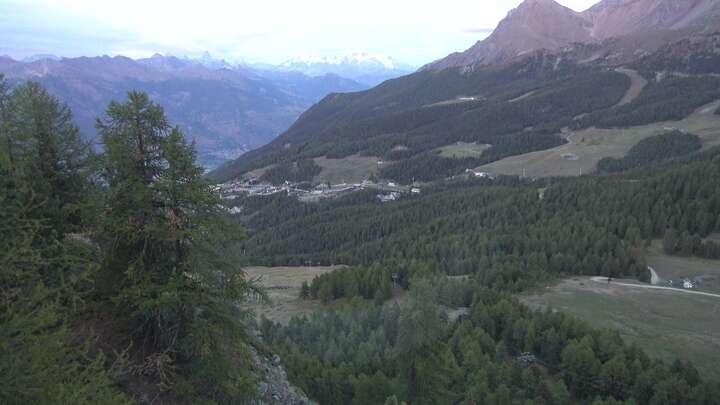 Gressan (Pila) Grimondet snow cam captured at 24 September 2026 at 7:34 pm GMT+2