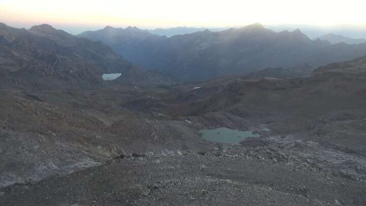 Gressoney-La-Trinité (Monterosa) Punta Indren snow cam captured at 23 September 2026 at 7:42 pm GMT+2