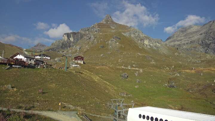 Gressoney-La-Trinité (Monterosa) Gabiet snow cam captured at 15 September 2026 at 6:06 pm GMT+2