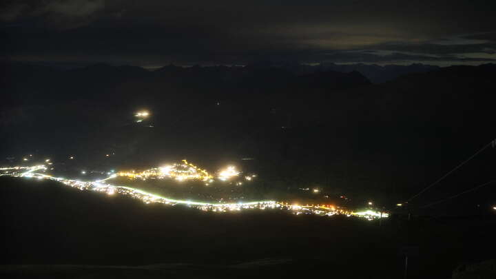 Livigno Altavista snow cam captured at 20 September 2026 at 11:48 pm GMT+2