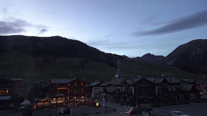 Livigno Centro Sci Fondo | Cross Country Stadium snow cam captured at 20 September 2026 at 7:48 pm GMT+2