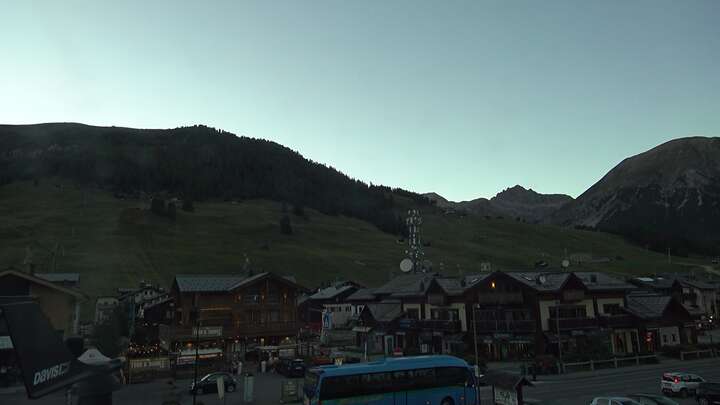Livigno Centro Sci Fondo | Cross Country Stadium snow cam captured at 22 September 2026 at 7:21 pm GMT+2