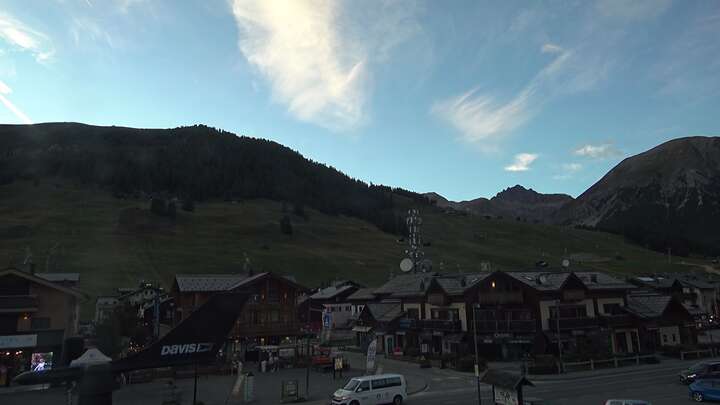 Livigno Centro Sci Fondo | Cross Country Stadium snow cam captured at 23 September 2026 at 7:21 pm GMT+2