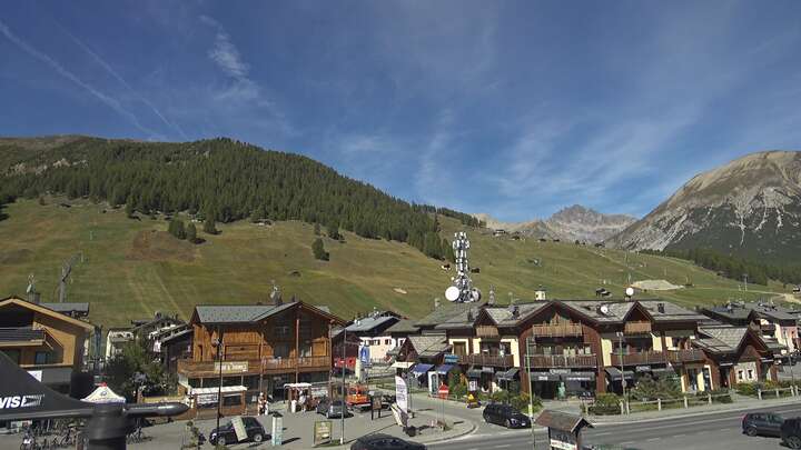 Livigno Centro Sci Fondo | Cross Country Stadium snow cam captured at 29 September 2026 at 12:30 pm GMT+2