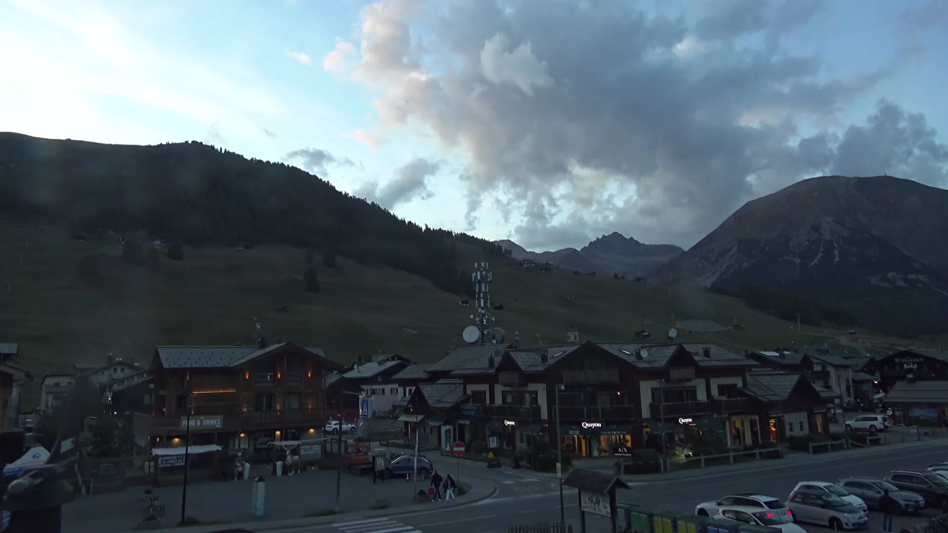 Livigno Centro Sci Fondo | Cross Country Stadium snow cam captured at 4 October 2026 at 6:55 pm GMT+2