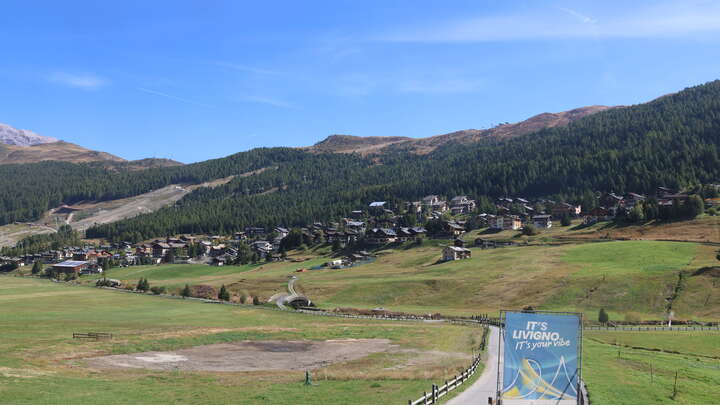 Livigno SnowFarm snow cam captured at 29 September 2026 at 12:30 pm GMT+2
