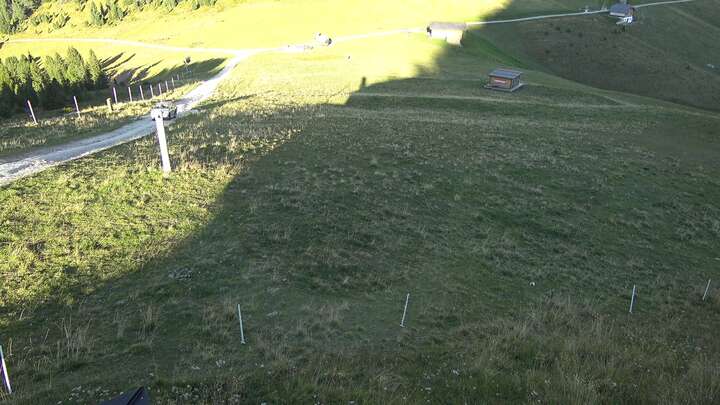 Obereggen Reiterjoch 2030 m snow cam captured at 15 September 2026 at 6:09 pm GMT+2