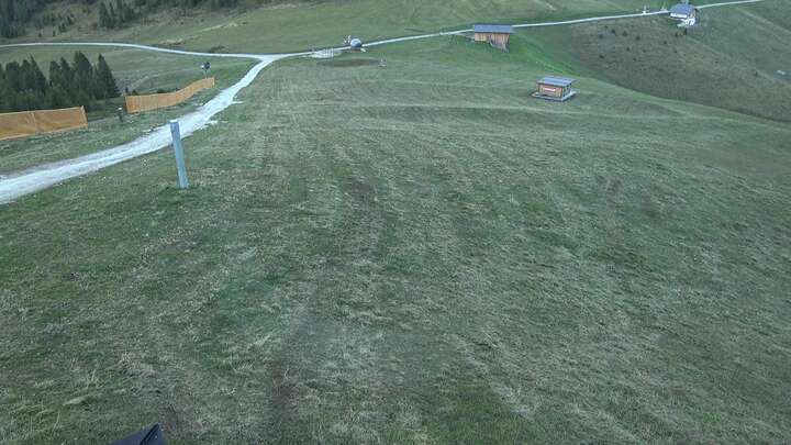 Obereggen Reiterjoch 2030 m snow cam captured at 23 September 2026 at 6:55 pm GMT+2