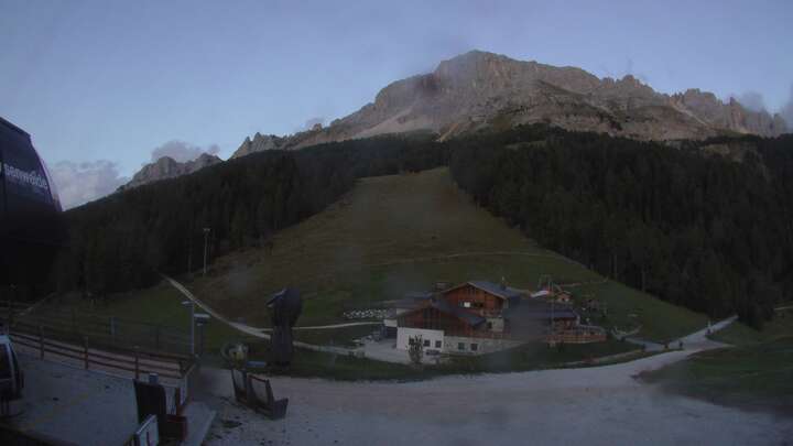 Obereggen Laner snow cam captured at 17 September 2026 at 10:07 pm GMT+2