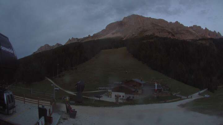 Obereggen Laner snow cam captured at 20 September 2026 at 7:38 pm GMT+2