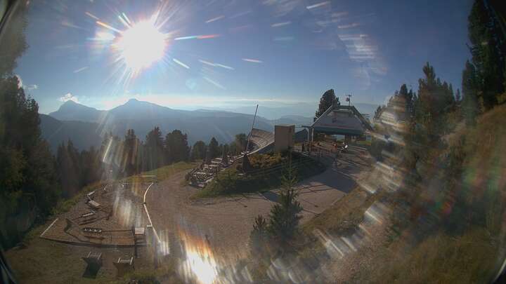 Obereggen Oberholz Berg snow cam captured at 15 September 2026 at 5:53 pm GMT+2