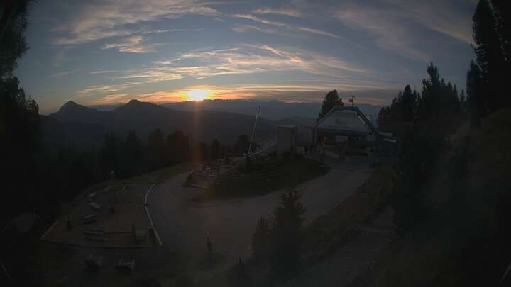 Obereggen Oberholz Berg snow cam captured at 19 September 2026 at 7:20 pm GMT+2