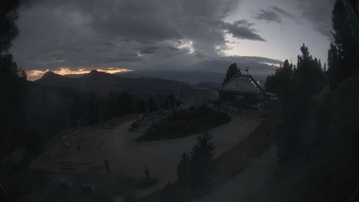 Obereggen Oberholz Berg snow cam captured at 24 September 2026 at 7:27 pm GMT+2