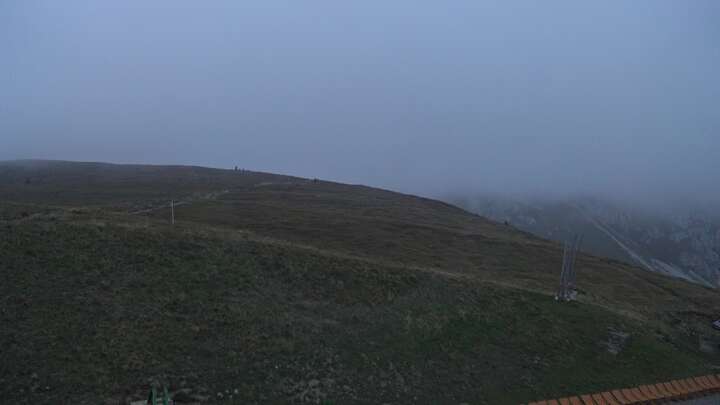 Predazzo Passo Feudo snow cam captured at 16 September 2026 at 7:28 pm GMT+2