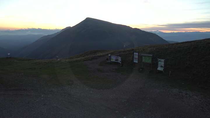 Predazzo Passo Feudo snow cam captured at 19 September 2026 at 7:37 pm GMT+2