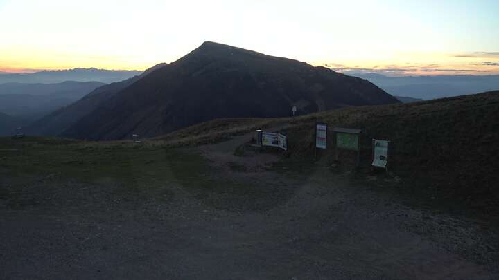 Predazzo Passo Feudo snow cam captured at 28 September 2026 at 7:21 pm GMT+2