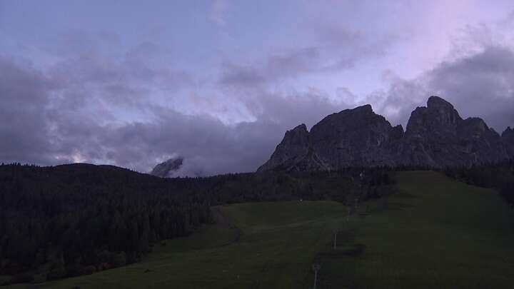 Sexten (3Zinnen Dolomites) Kreuzbergpass snow cam captured at 18 September 2026 at 7:31 pm GMT+2