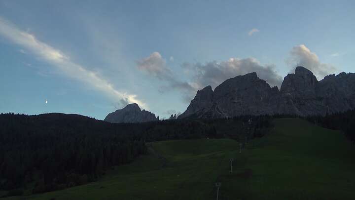 Sexten (3Zinnen Dolomites) Kreuzbergpass snow cam captured at 19 September 2026 at 7:08 pm GMT+2