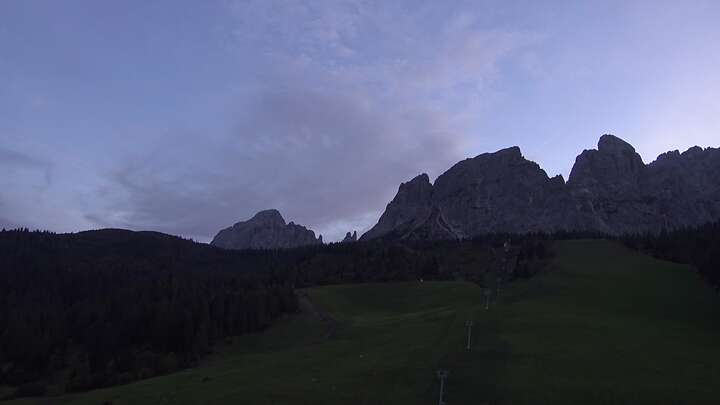 Sexten (3Zinnen Dolomites) Kreuzbergpass snow cam captured at 20 September 2026 at 7:24 pm GMT+2