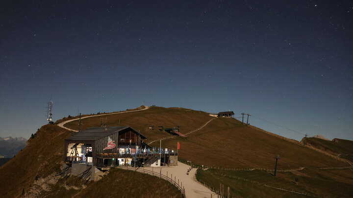 St. Christina (Val Gardena/Gröden) Seceda snow cam captured at 22 September 2026 at 11:39 pm GMT+2