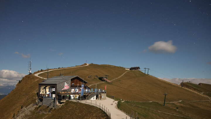 St. Christina (Val Gardena/Gröden) Seceda snow cam captured at 24 September 2026 at 11:30 pm GMT+2