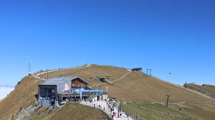 St. Christina (Val Gardena/Gröden) Seceda snow cam captured at 29 September 2026 at 12:37 pm GMT+2