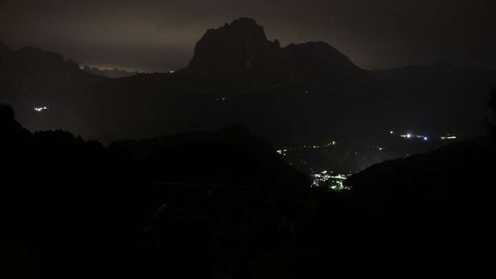 St. Christina (Val Gardena/Gröden) Col Raiser snow cam captured at 13 September 2026 at 11:58 pm GMT+2