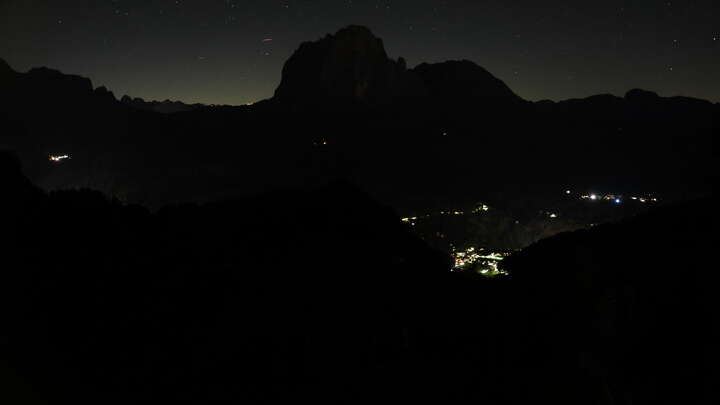 St. Christina (Val Gardena/Gröden) Col Raiser snow cam captured at 14 September 2026 at 11:47 pm GMT+2