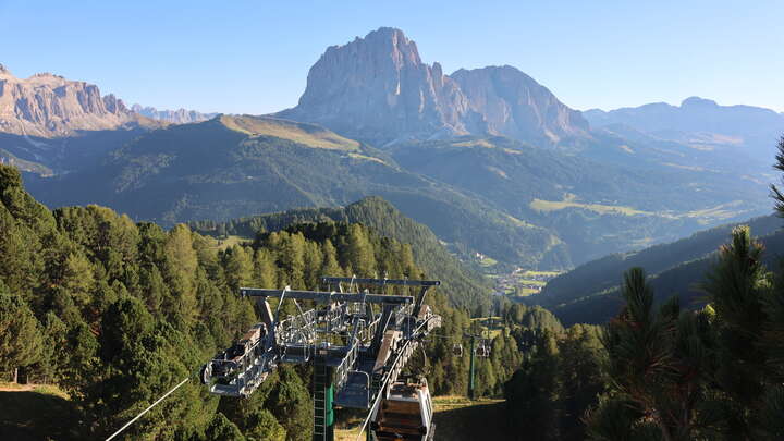 St. Christina (Val Gardena/Gröden) Col Raiser snow cam captured at 15 September 2026 at 5:55 pm GMT+2